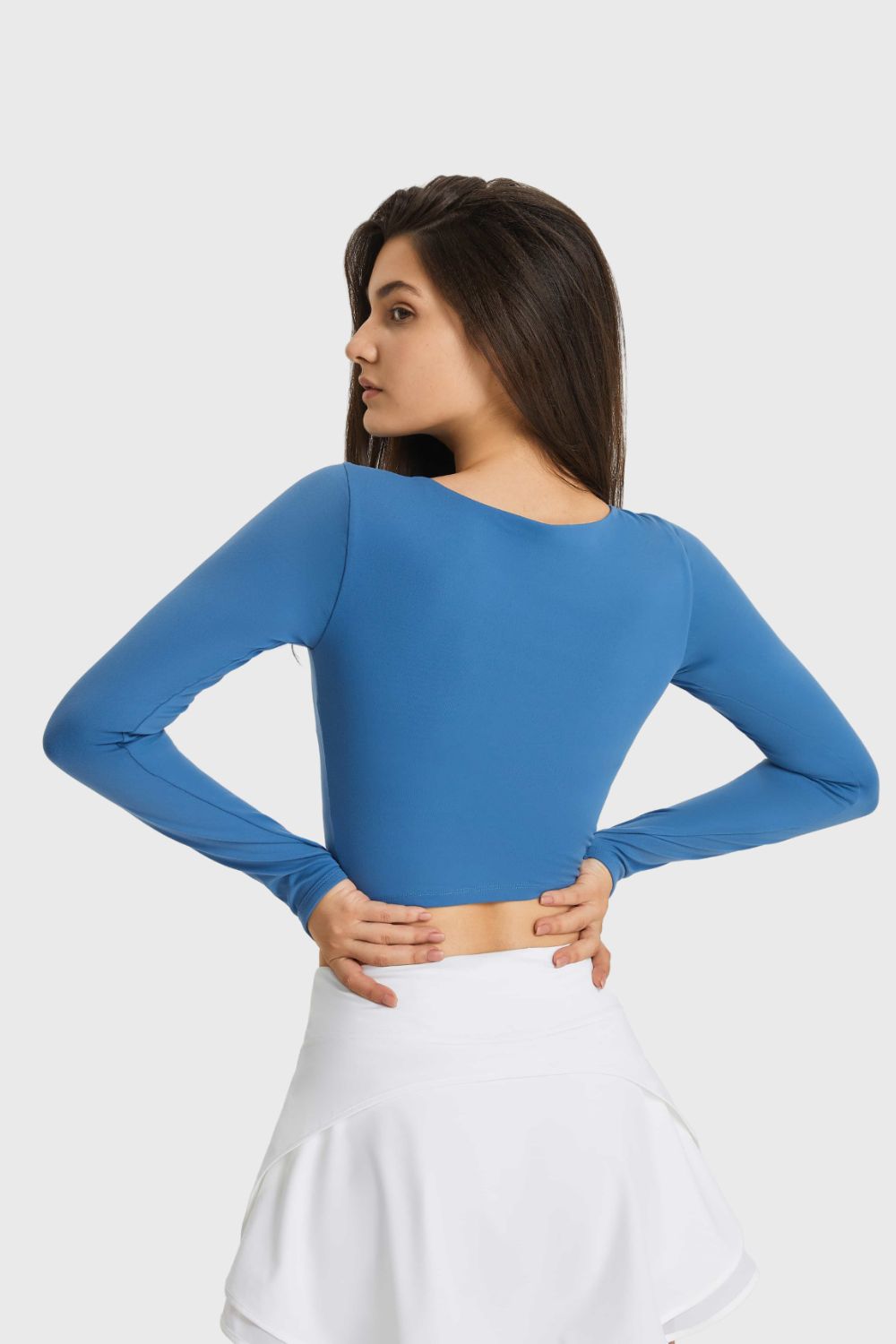 Sage Cutout Top