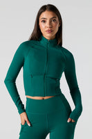 Melissa Zip-Up Top