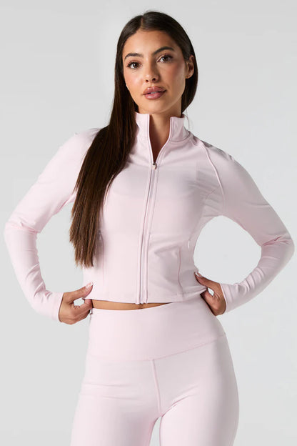 Melissa Zip-Up Top²