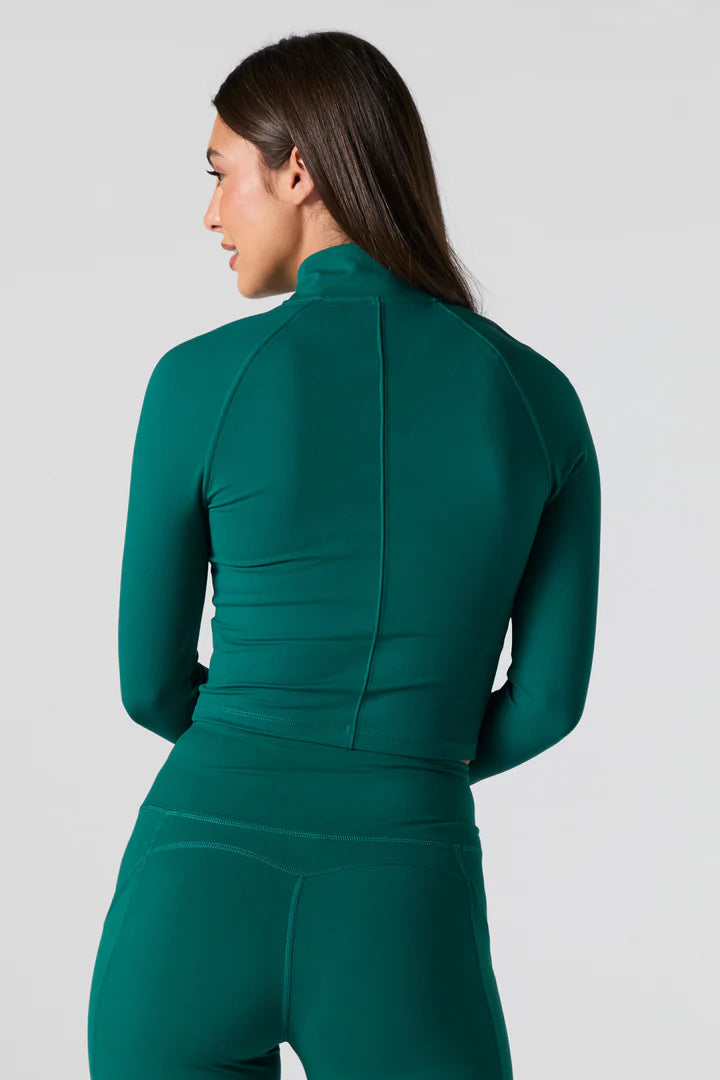 Melissa Zip-Up Top