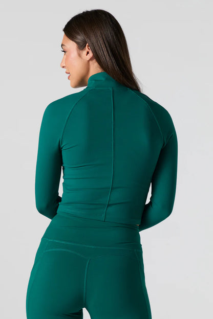 Melissa Zip-Up Top