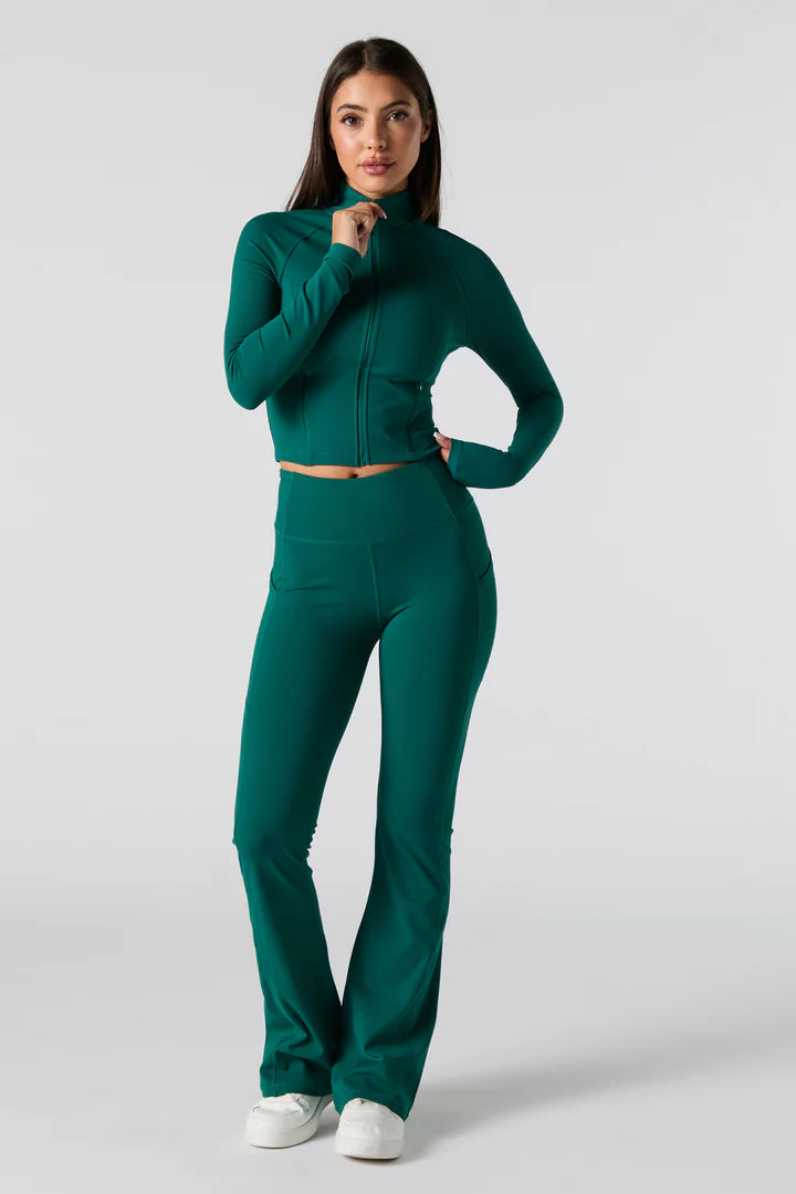 Melissa Zip-Up Top