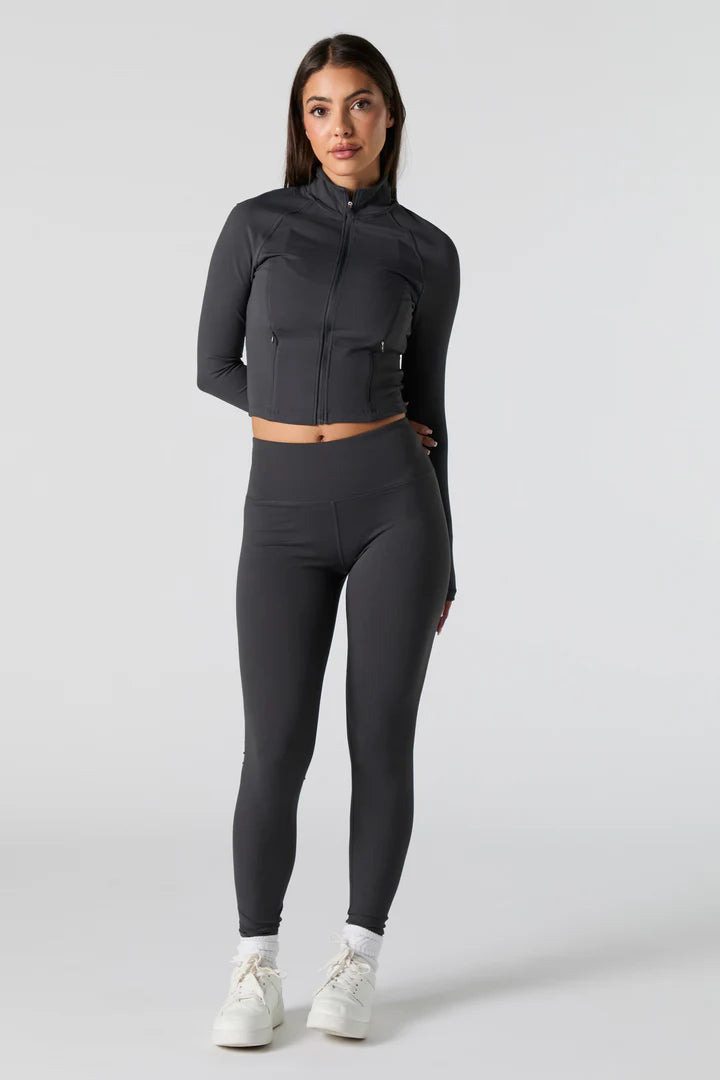 Melissa Zip-Up Top