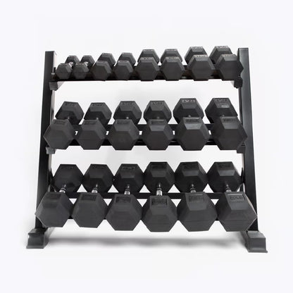 Bundle: Hex Dumbbells & Rack