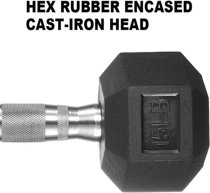 Bundle: Hex Dumbbells & Rack