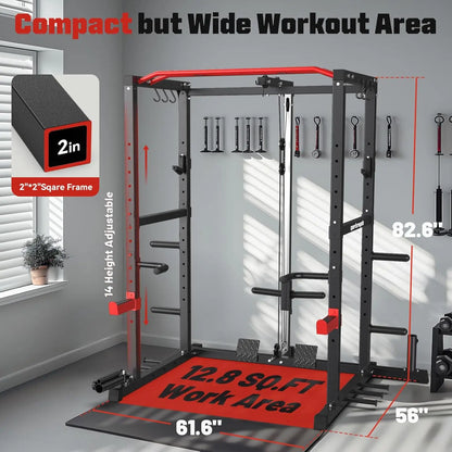 Ascend Power Cage 3.0 (Squat Rack / Bench Press)