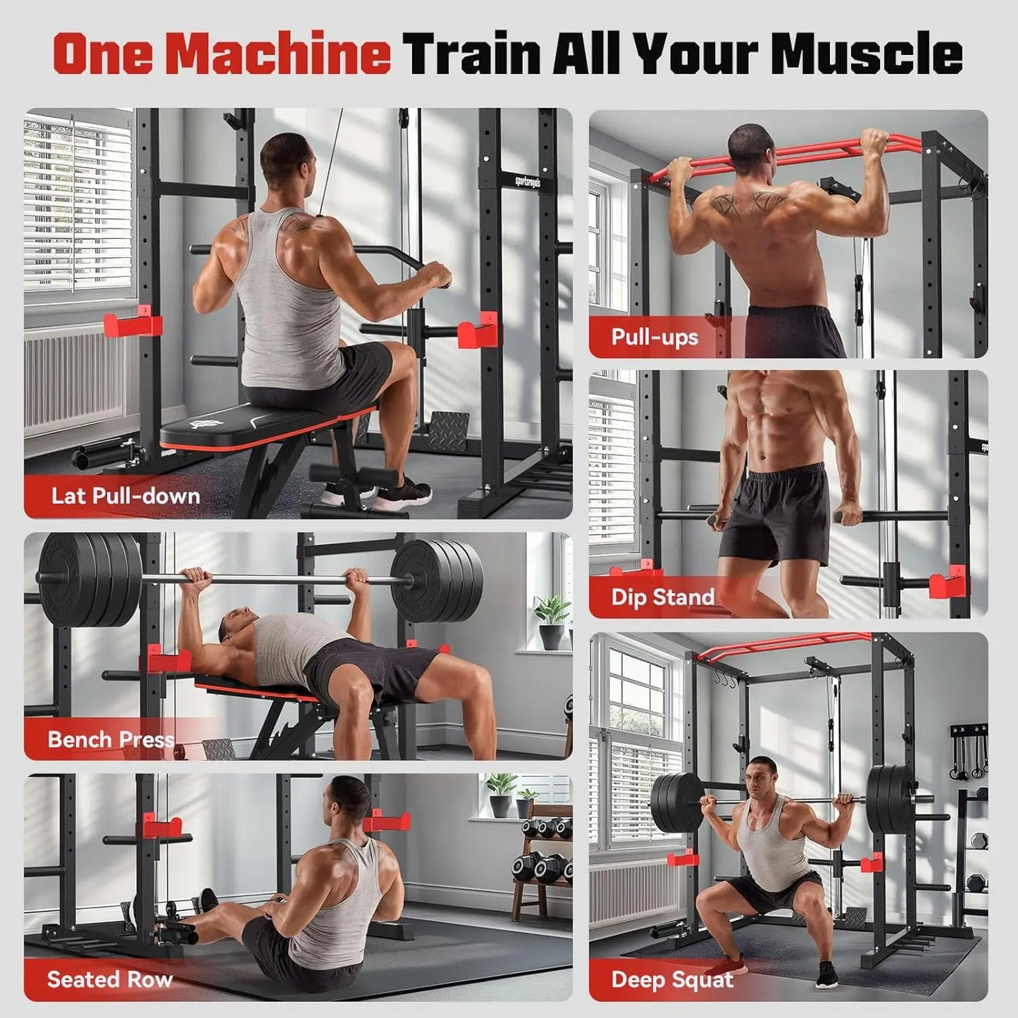 Ascend Power Cage 3.0 (Squat Rack / Bench Press)