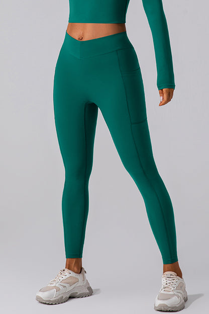High Waist Leggings with Pockets²