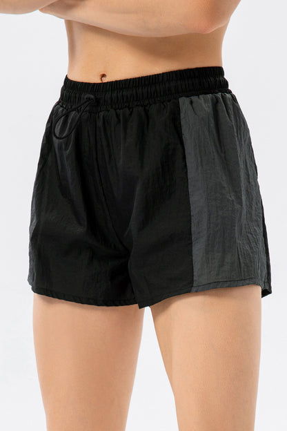 Drawstring Active Shorts