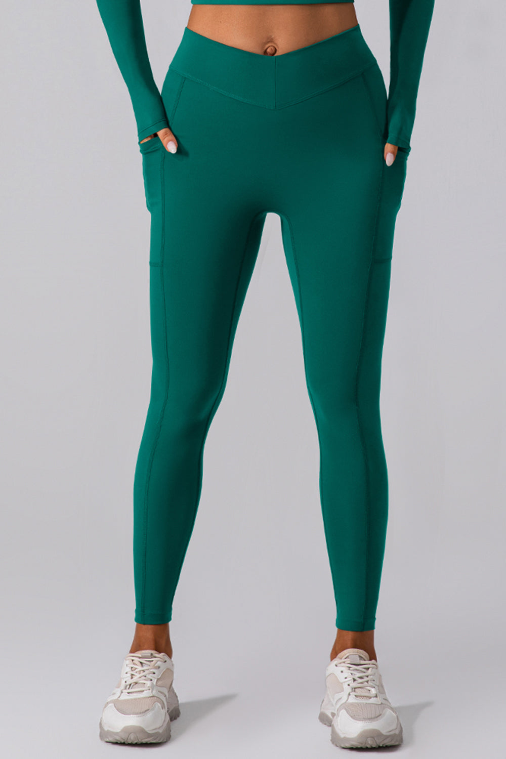 High Waist Leggings with Pockets²